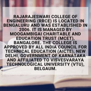 Rajarajeswari College of Engineering
