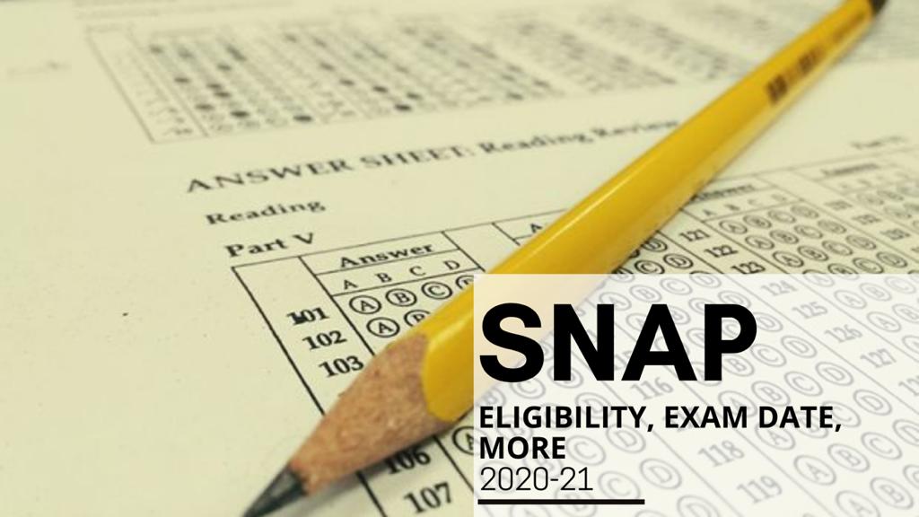 SNAP 2021 Exam Dates, Application Form, Eligibility, Syllabus, Results