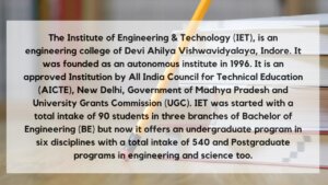 Institute of engineering and technology