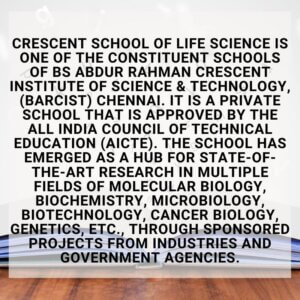 Crescent School of Life Sciences