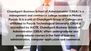 Chandigarh Business School of Administration