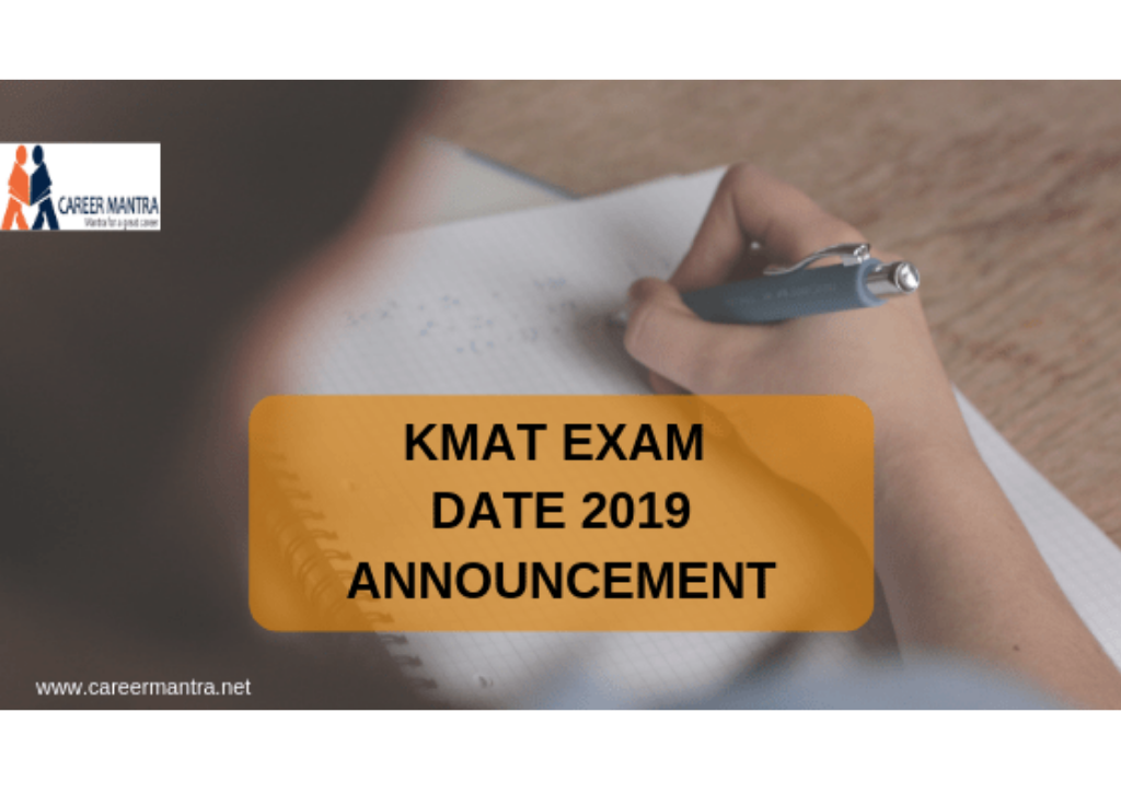 KMAT EXAM ANNOUNCEMENT | Choose the best | 2020