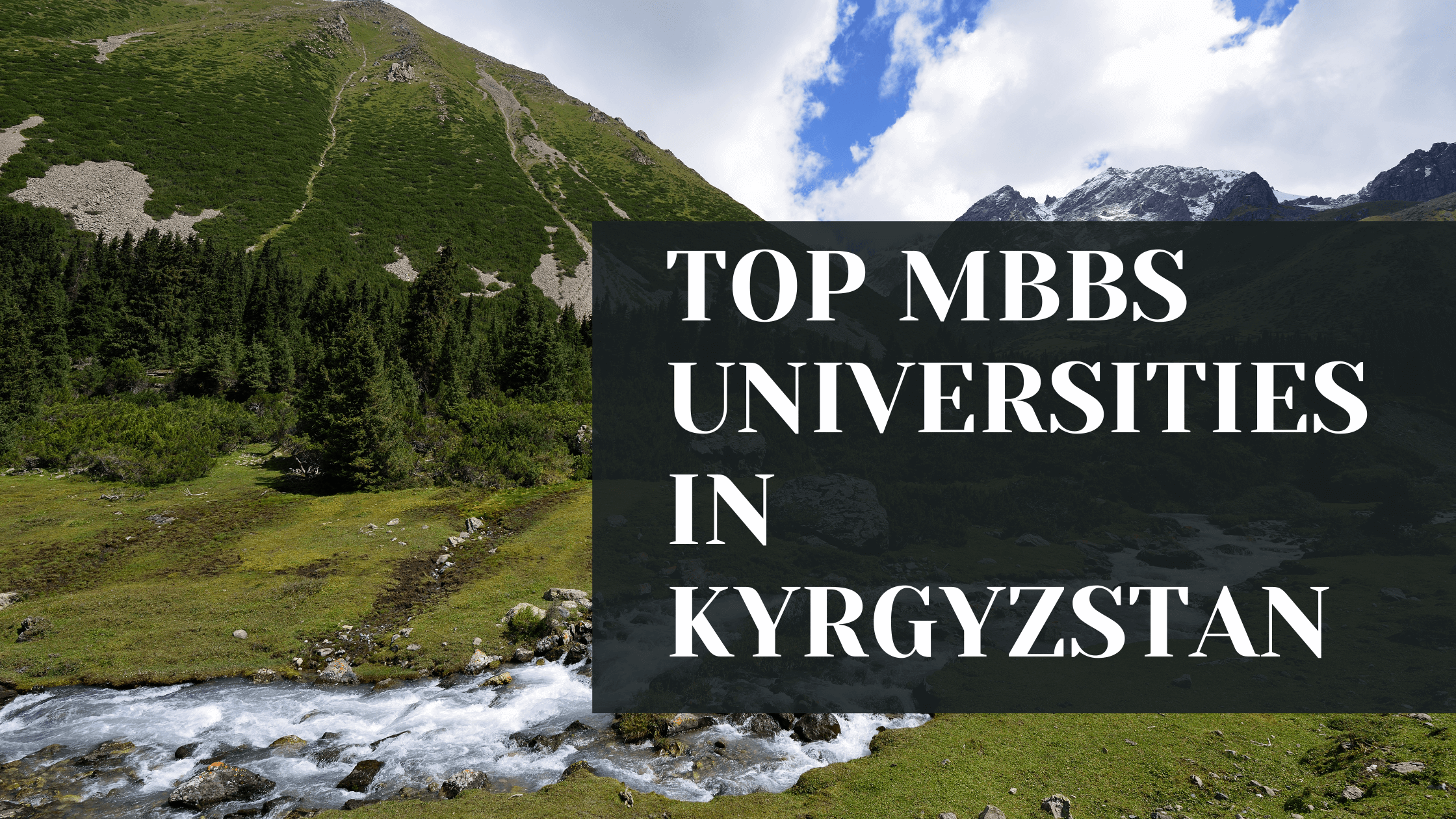 Top MBBS University of Kyrgyzstan